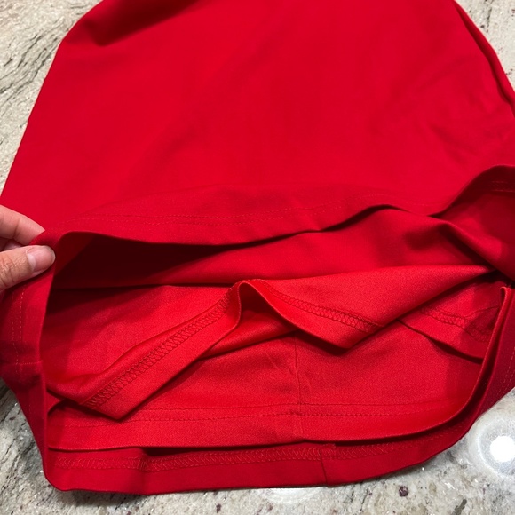 Lulus Women's Bodycon Dress Bell Sleeve Lined Red Size M - Picture 8 of 15